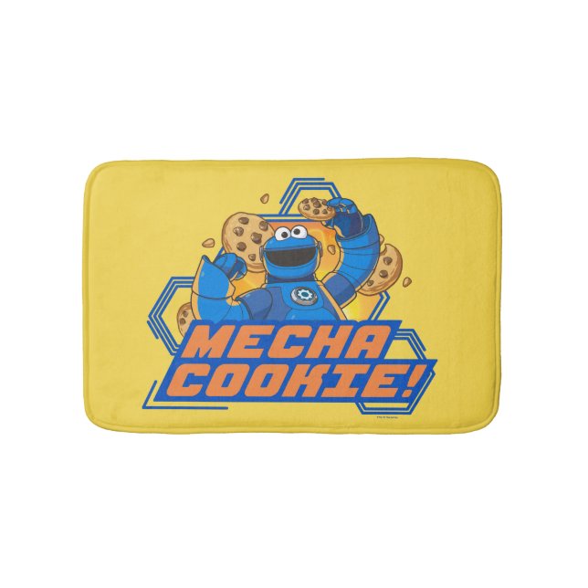 Sesame Street | Cookie Monster Mecha Cookie! Bath Mat (Front)