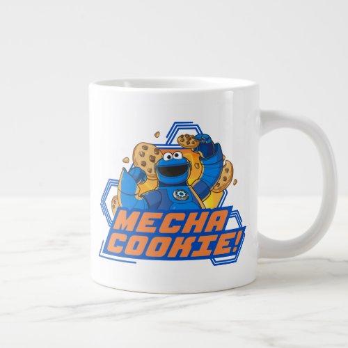 Sesame Street  Cookie Monster Mecha Cookie Giant Coffee Mug