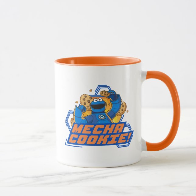 Sesame Street | Cookie Monster Mecha Cookie! Mug (Right)