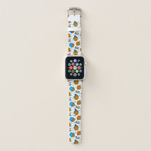 Sesame Street   Cookie Monster Out of This World Apple Watch Band