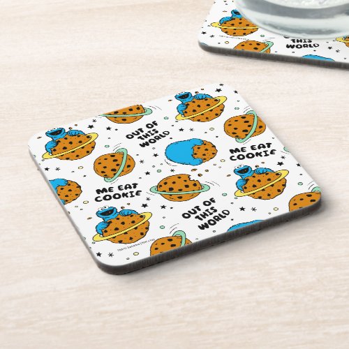 Sesame Street  Cookie Monster Out of This World Beverage Coaster