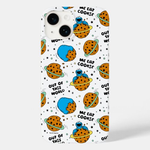 Sesame Street  Cookie Monster Out of This World Case_Mate iPhone 14 Case
