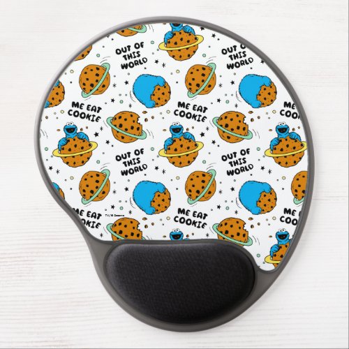 Sesame Street  Cookie Monster Out of This World Gel Mouse Pad