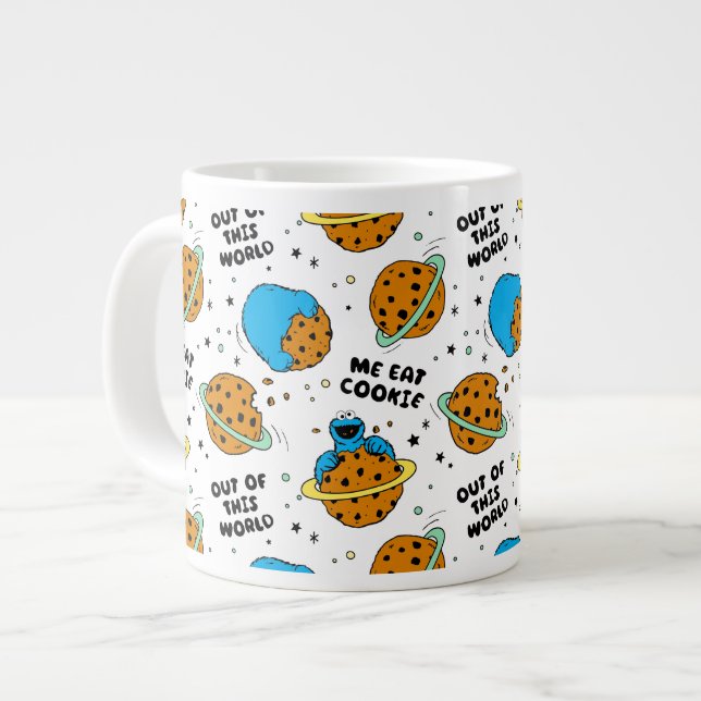 Sesame Street | Cookie Monster Out of This World Giant Coffee Mug (Front Left)