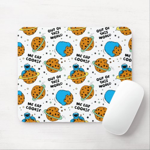 Sesame Street  Cookie Monster Out of This World Mouse Pad