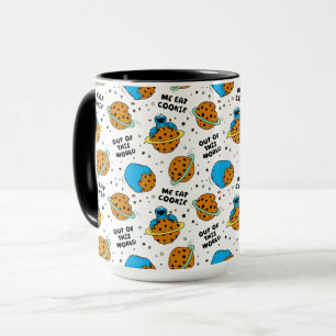Sesame Street Cookie Monster Out of This World Mug