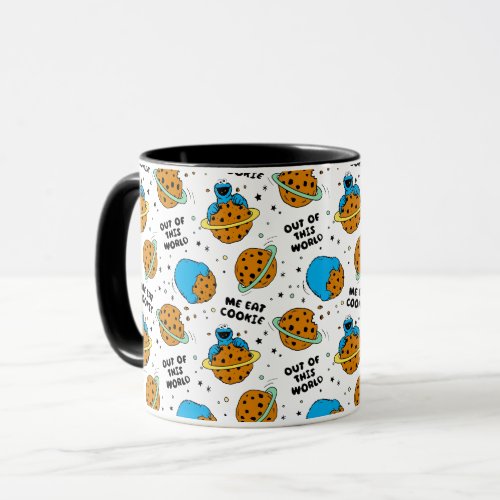 Sesame Street  Cookie Monster Out of This World Mug