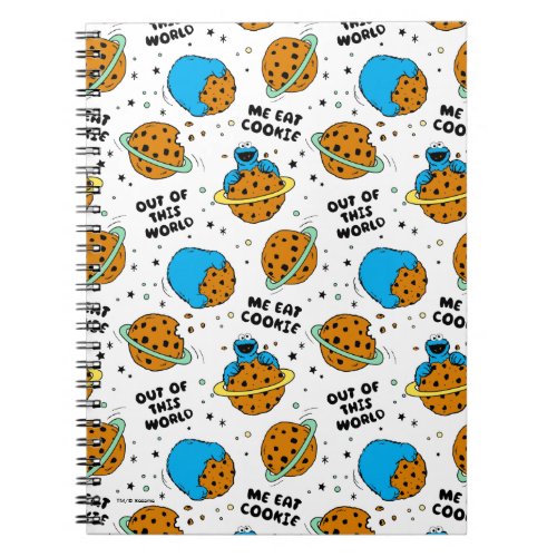 Sesame Street  Cookie Monster Out of This World Notebook