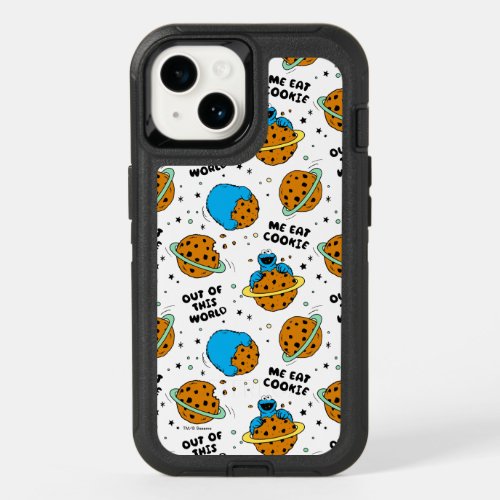 Sesame Street  Cookie Monster Out of This World OtterBox iPhone 14 Case