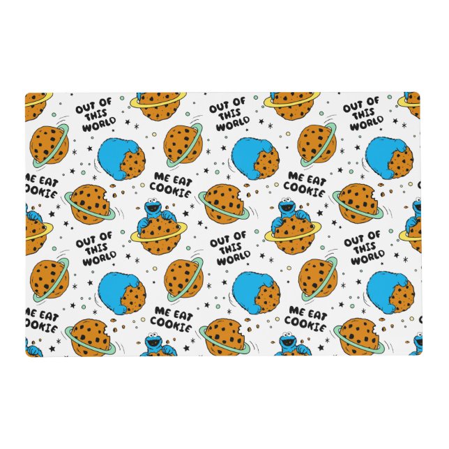 Sesame Street | Cookie Monster Out of This World Placemat (Front)