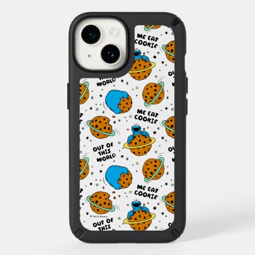 Sesame Street  Cookie Monster Out of This World Speck iPhone 14 Case