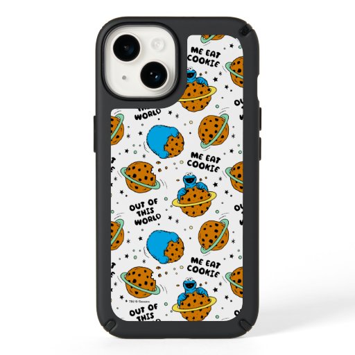 Sesame Street | Cookie Monster Out of This World Speck iPhone 14 Case