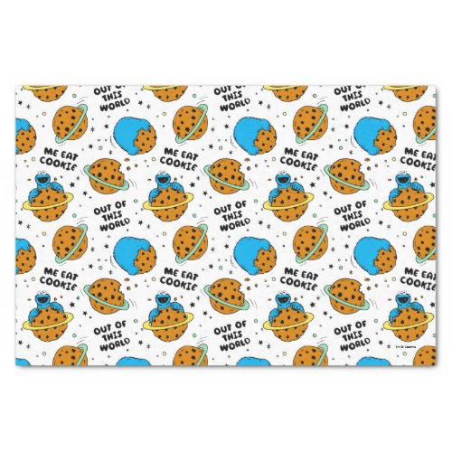 Sesame Street  Cookie Monster Out of This World Tissue Paper