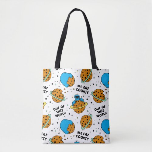 Sesame Street  Cookie Monster Out of This World Tote Bag