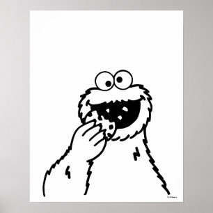 Sesame Street Cookie Monster Poster