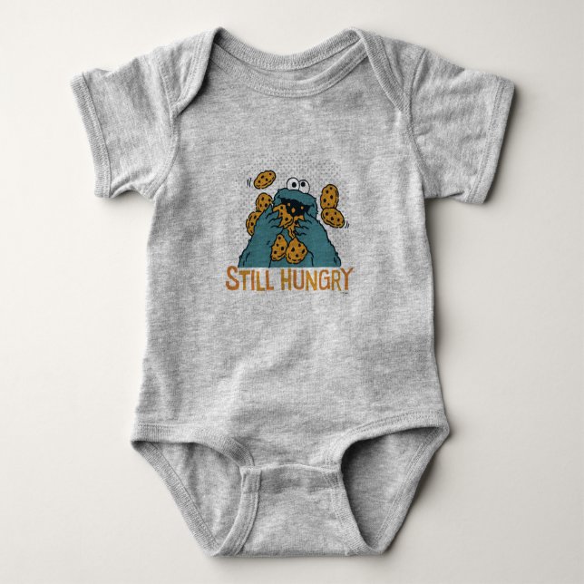 Sesame Street | Cookie Monster - Still Hungry Baby Bodysuit (Front)