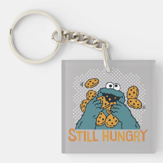 Sesame Street | Cookie Monster - Still Hungry Keychain (Front)