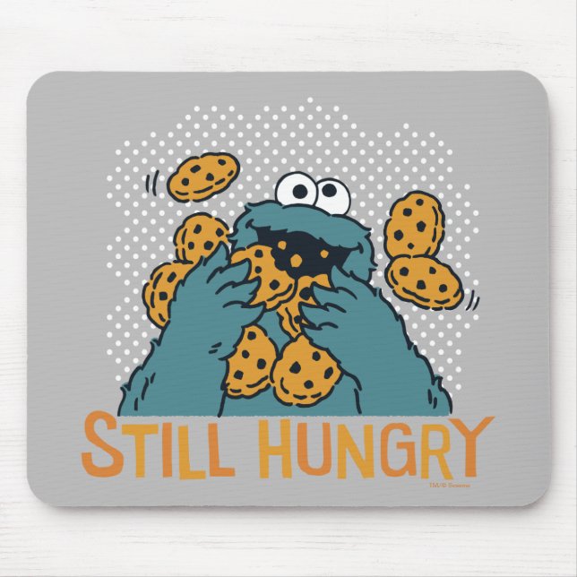 Sesame Street | Cookie Monster - Still Hungry Mouse Pad (Front)