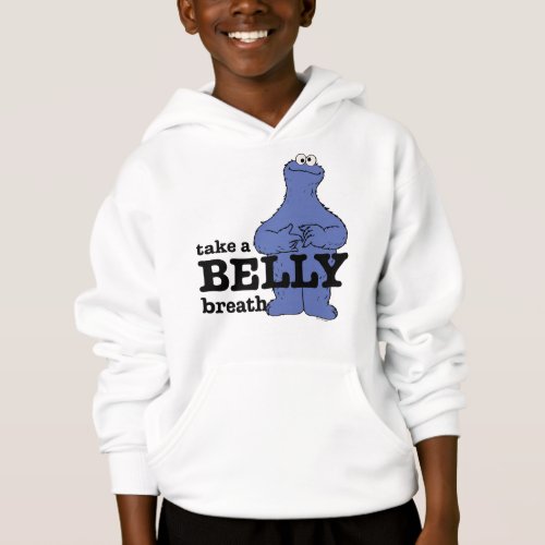 Sesame Street  Cookie Monster Take A Breath Hoodie