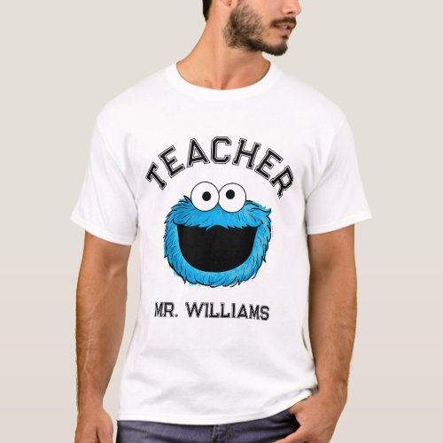 Sesame Street  Cookie Monster Teacher T_Shirt