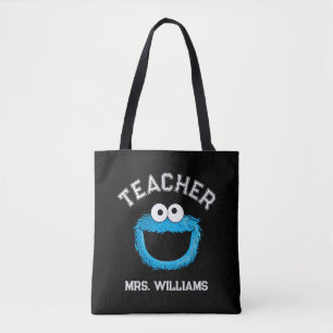 Sesame Street Cookie Monster Teacher Tote Bag