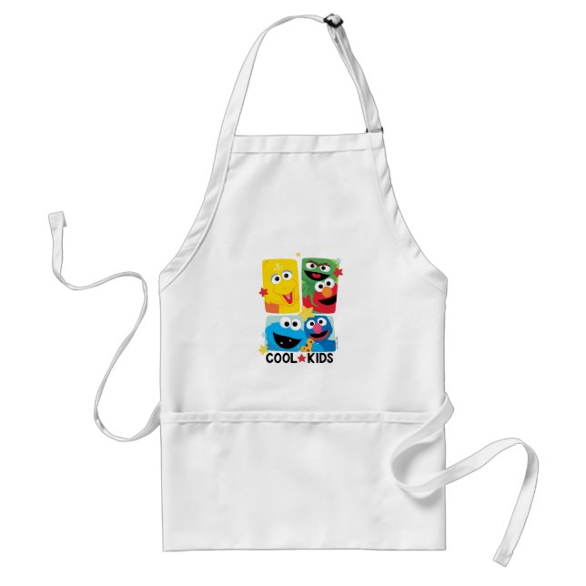 Sesame Street | Cool Kids Adult Apron (Front)