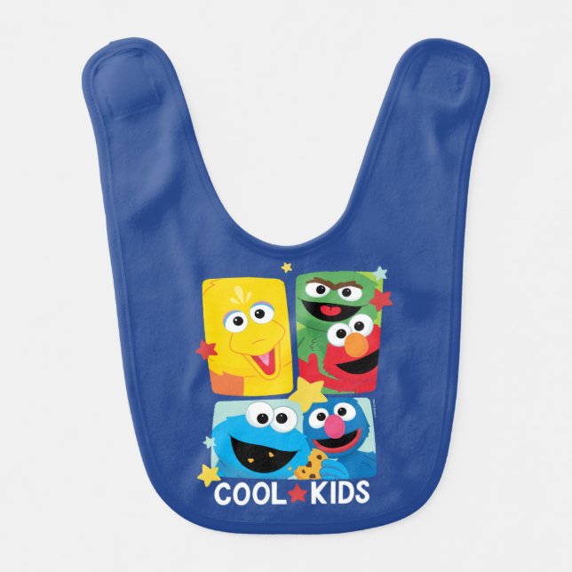Sesame Street | Cool Kids Baby Bib (Front)
