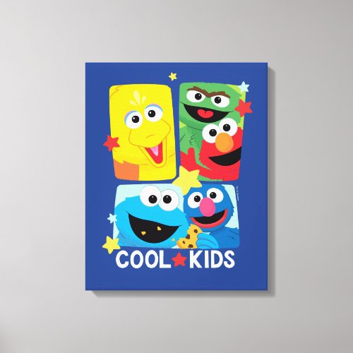 Sesame Street  Cool Kids Canvas Print