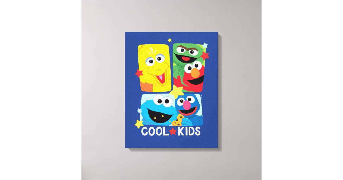 Sesame Street | Cool Kids Canvas Print | Zazzle