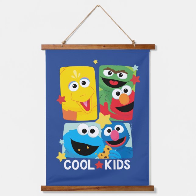 Sesame Street | Cool Kids Hanging Tapestry (Front)