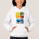 Sweat à Capuche Enfant Oscar Grouch – Sesame Street, Taille M, Vert, Mais Sans Cordon !