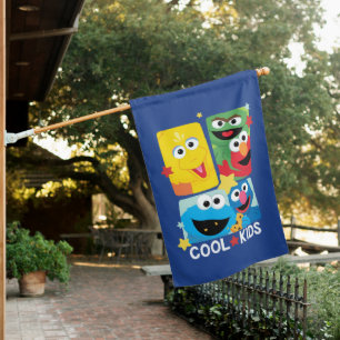 Sesame Street Cool Kids House Flag