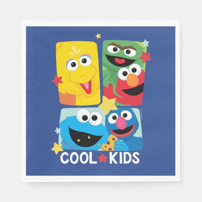 Sesame Street | Cool Kids Napkins (Front)