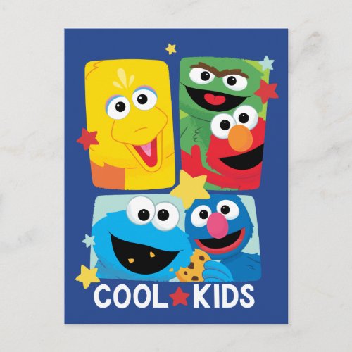 Sesame Street  Cool Kids Postcard