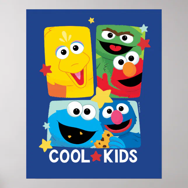 Sesame Street | Cool Kids Poster | Zazzle