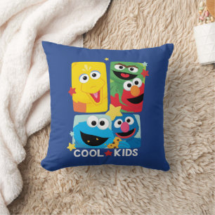 Sesame Street Cool Kids Throw Pillow