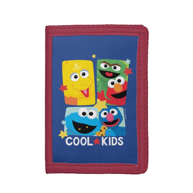Sesame Street | Cool Kids Trifold Wallet (Front Vertical)