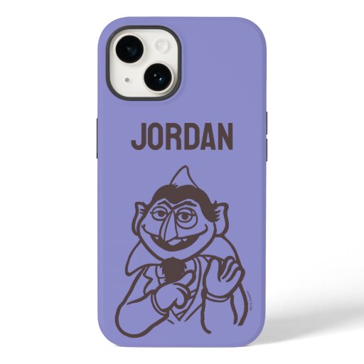 Sesame Street | Count von Count | Add Your Name Case-Mate iPhone 14 Case
