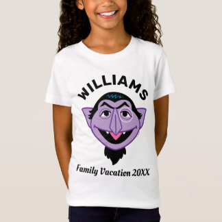 Sesame Street | Count von Count Family Vacation T-Shirt