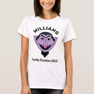 Sesame Street | Count von Count Family Vacation T-Shirt