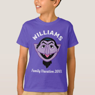 Sesame Street | Count von Count Family Vacation T-Shirt