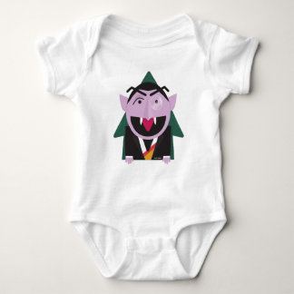 Sesame Street | Count von Count Illustration Baby Bodysuit