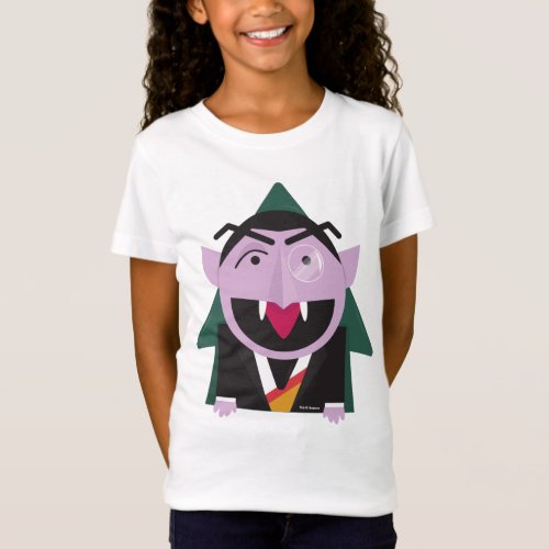 Sesame Street  Count von Count Illustration T_Shirt