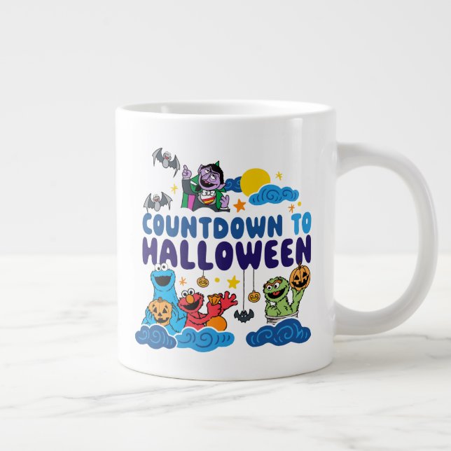 Sesame Street | Countdown to Halloween Giant Coffee Mug (Right)