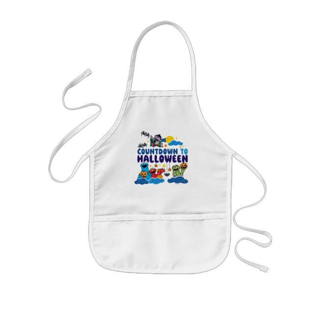 Sesame Street | Countdown to Halloween Kids' Apron (Front)
