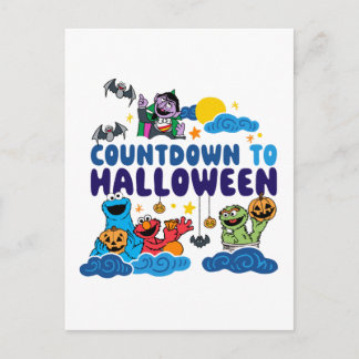 Sesame Street | Countdown to Halloween Postcard