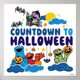 Sesame Street | Countdown to Halloween Poster