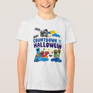 Sesame Street Countdown to Halloween Tri-Blend Shirt