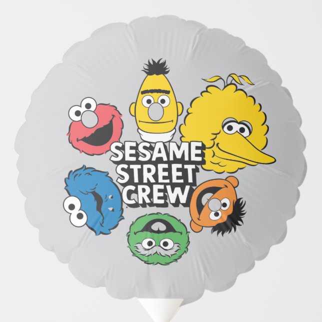 Sesame Street Crew Balloon (Front)