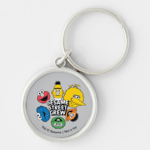 Sesame Street Crew Keychain